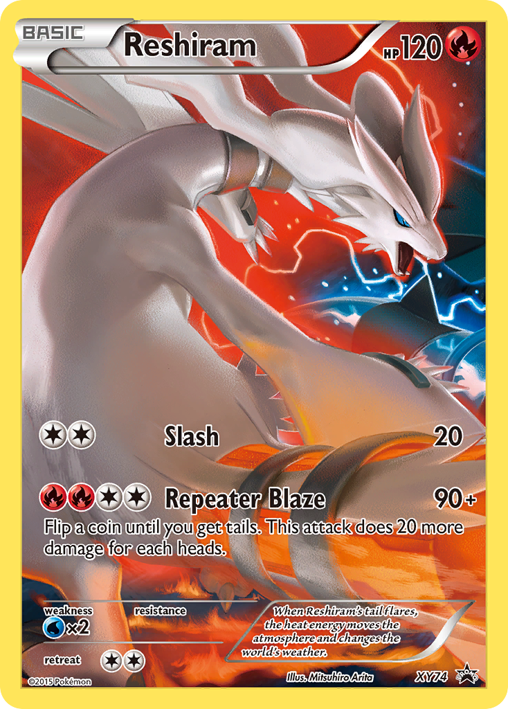 Reshiram (XY74) [XY: Black Star Promos] | Tables and Towers