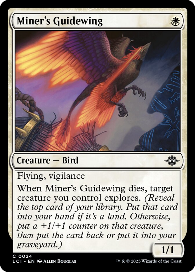 Miner's Guidewing [The Lost Caverns of Ixalan] | Tables and Towers