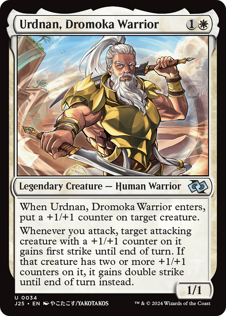 Urdnan, Dromoka Warrior (Anime) [Foundations Jumpstart] | Tables and Towers