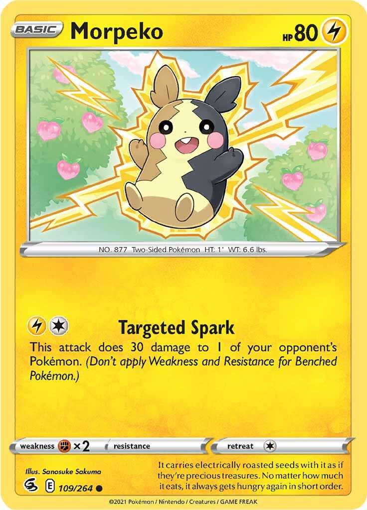 Morpeko (109/264) [Sword & Shield: Fusion Strike] | Tables and Towers