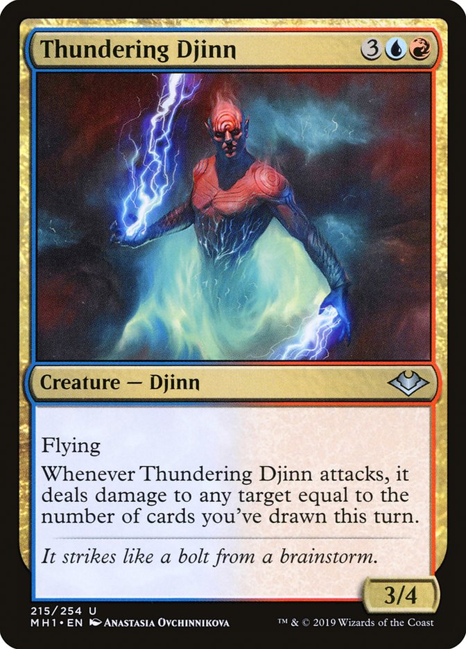 Thundering Djinn [Modern Horizons] | Tables and Towers