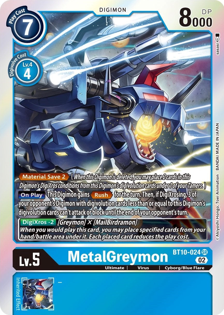 MetalGreymon [BT10-024] [Xros Encounter] | Tables and Towers