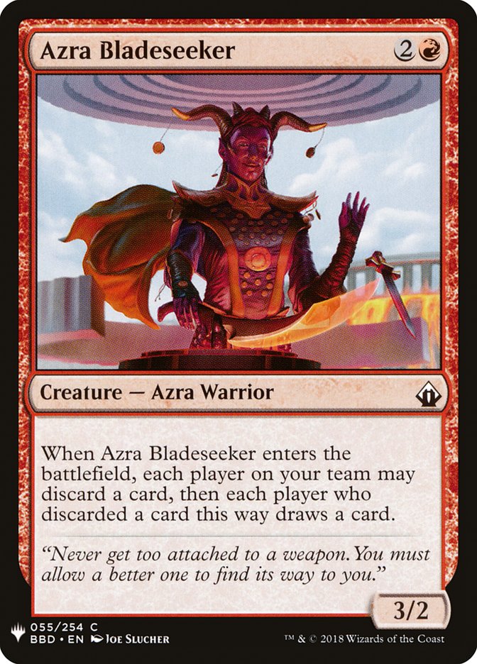 Azra Bladeseeker [Mystery Booster] | Tables and Towers