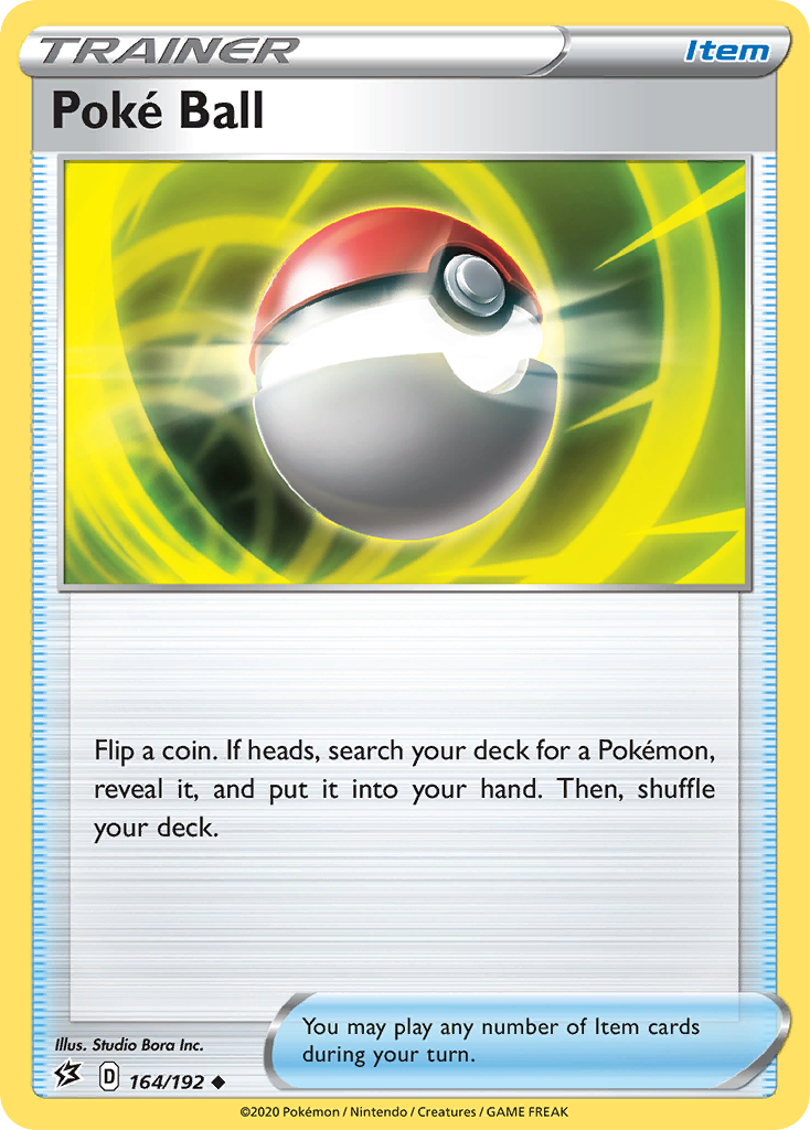 Poke Ball (164/192) [Sword & Shield: Rebel Clash] | Tables and Towers