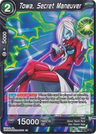 Towa, Secret Maneuver (BT10-137) [Rise of the Unison Warrior 2nd Edition] | Tables and Towers