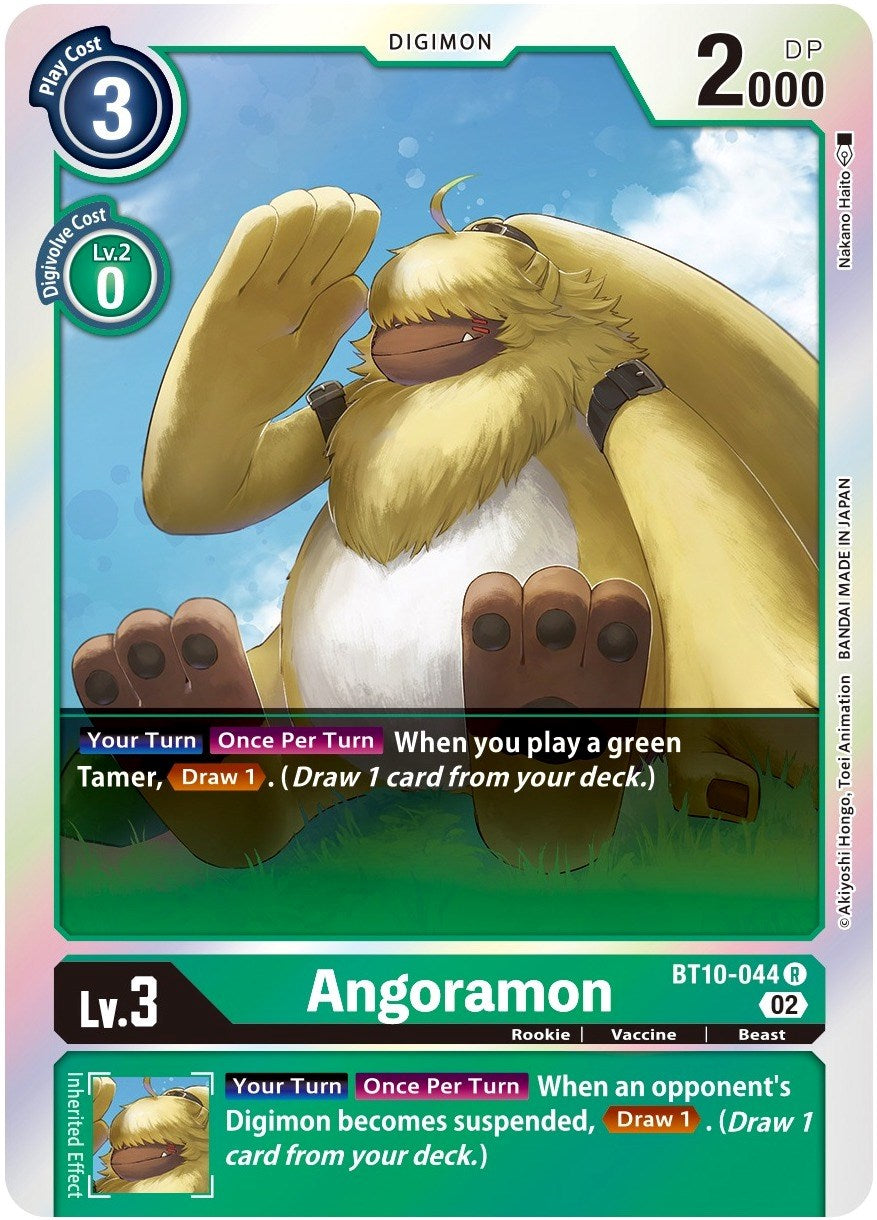 Angoramon [BT10-044] [Xros Encounter] | Tables and Towers