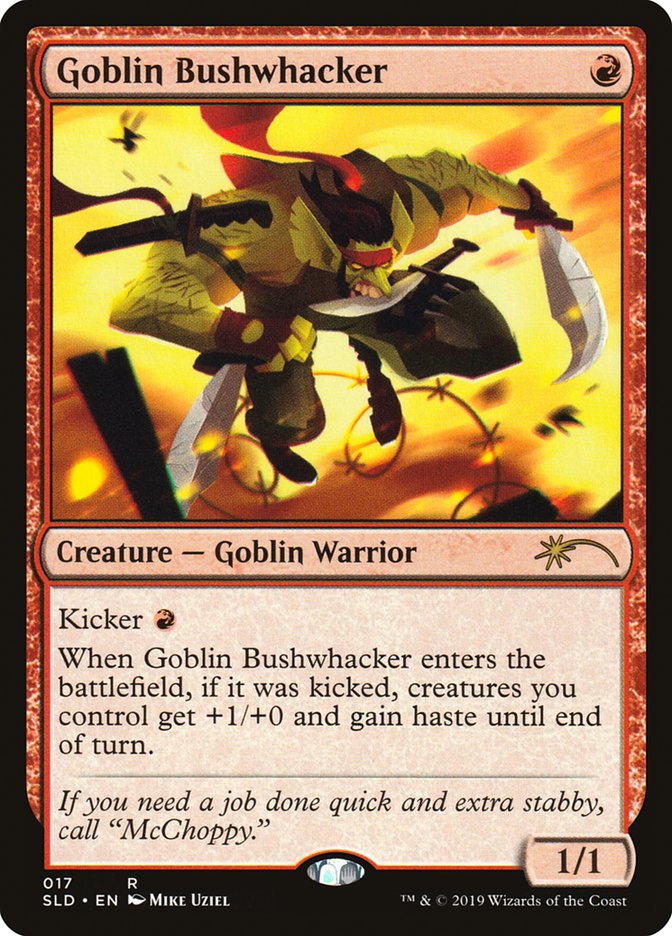 Goblin Bushwhacker [Secret Lair Drop Series] | Tables and Towers