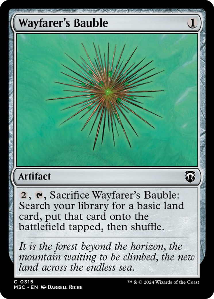 Wayfarer's Bauble (Ripple Foil) [Modern Horizons 3 Commander] | Tables and Towers