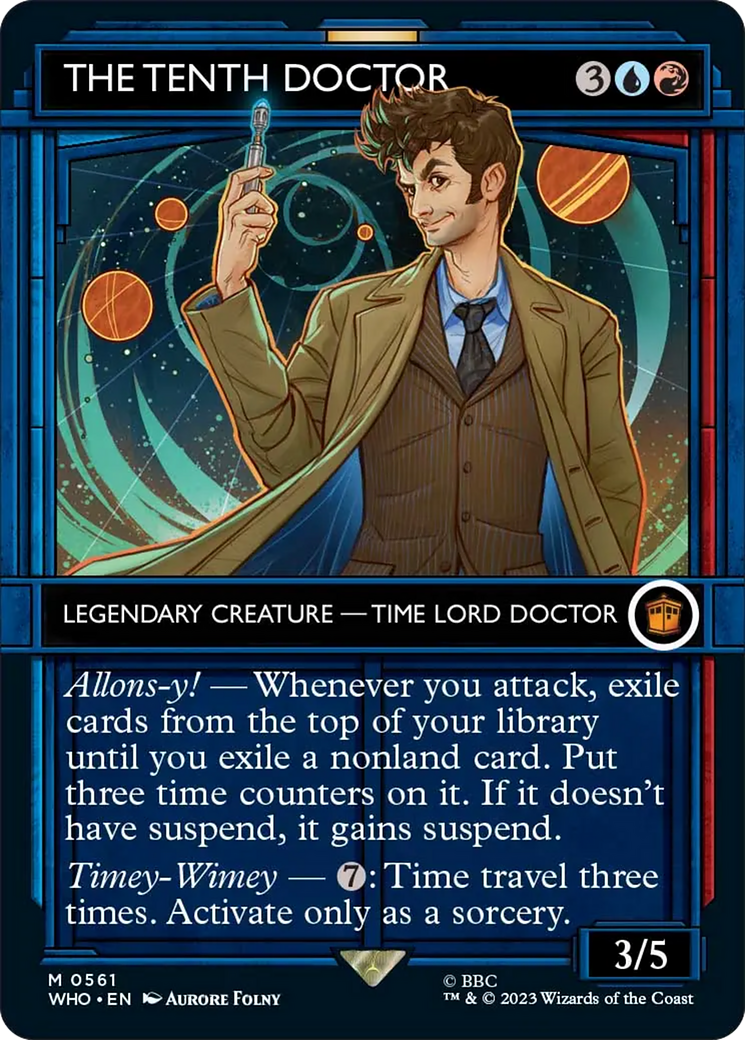 The Tenth Doctor (Showcase) [Doctor Who] | Tables and Towers