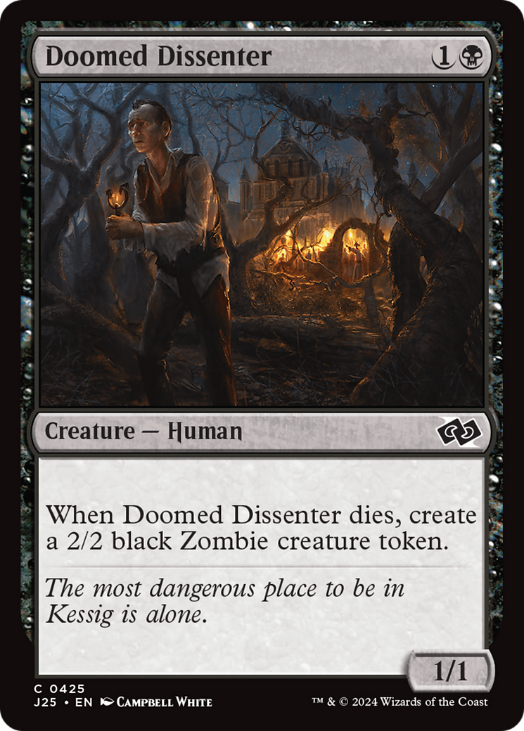 Doomed Dissenter [Foundations Jumpstart] | Tables and Towers