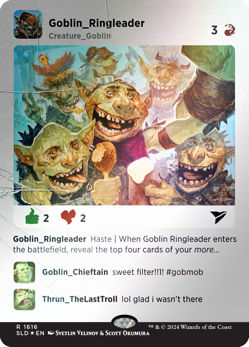 Goblin Ringleader (Rainbow Foil) [Secret Lair Drop Series] | Tables and Towers