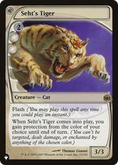 Seht's Tiger [The List] | Tables and Towers