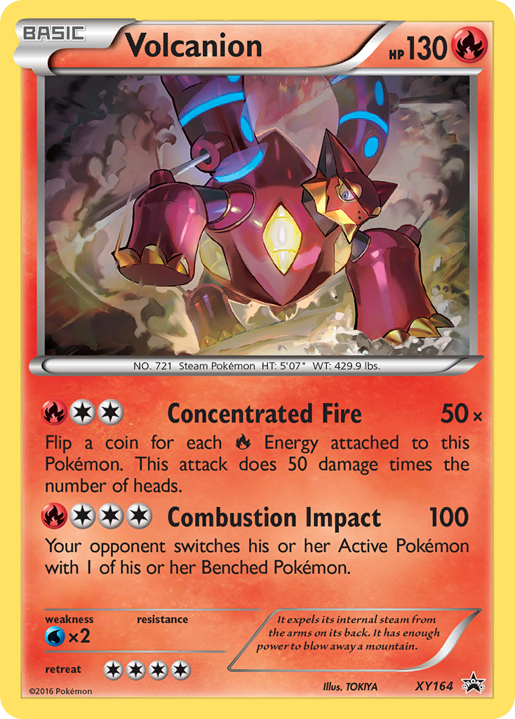 Volcanion (XY164) [XY: Black Star Promos] | Tables and Towers