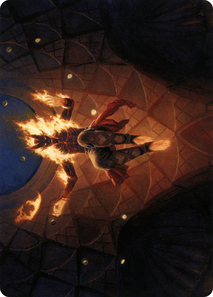 Yusri, Fortune's Flame Art Card [Modern Horizons 2 Art Series] | Tables and Towers