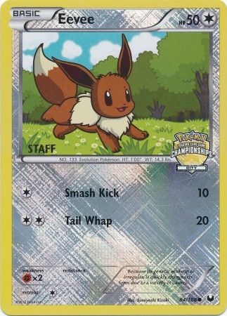 Eevee (84/108) (City Championship Staff) [League & Championship Cards] | Tables and Towers