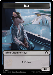 Eldrazi Spawn // Rat Double-Sided Token [Modern Horizons 3 Tokens] | Tables and Towers