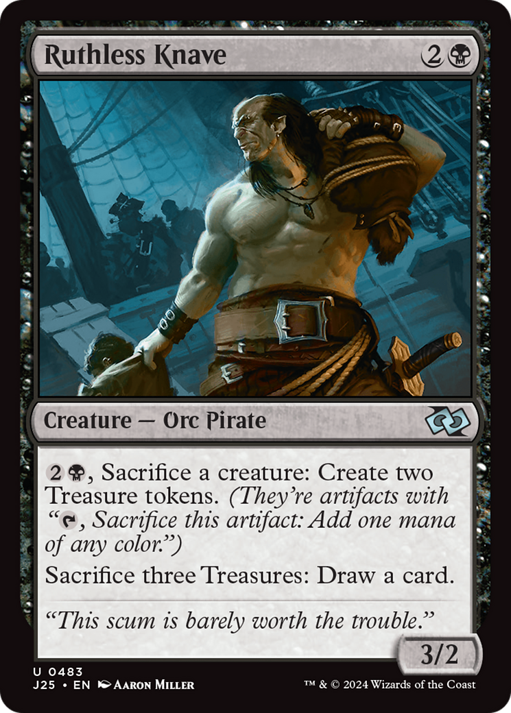 Ruthless Knave [Foundations Jumpstart] | Tables and Towers