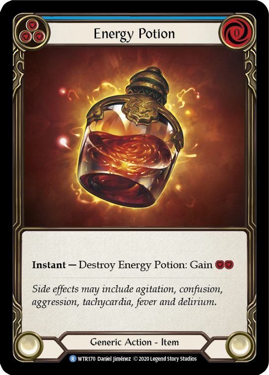 Energy Potion [U-WTR170] (Welcome to Rathe Unlimited)  Unlimited Normal | Tables and Towers