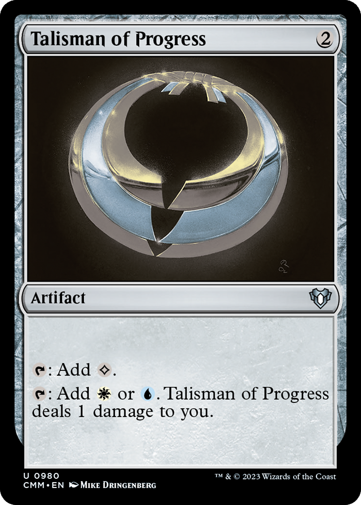 Talisman of Progress [Commander Masters] | Tables and Towers