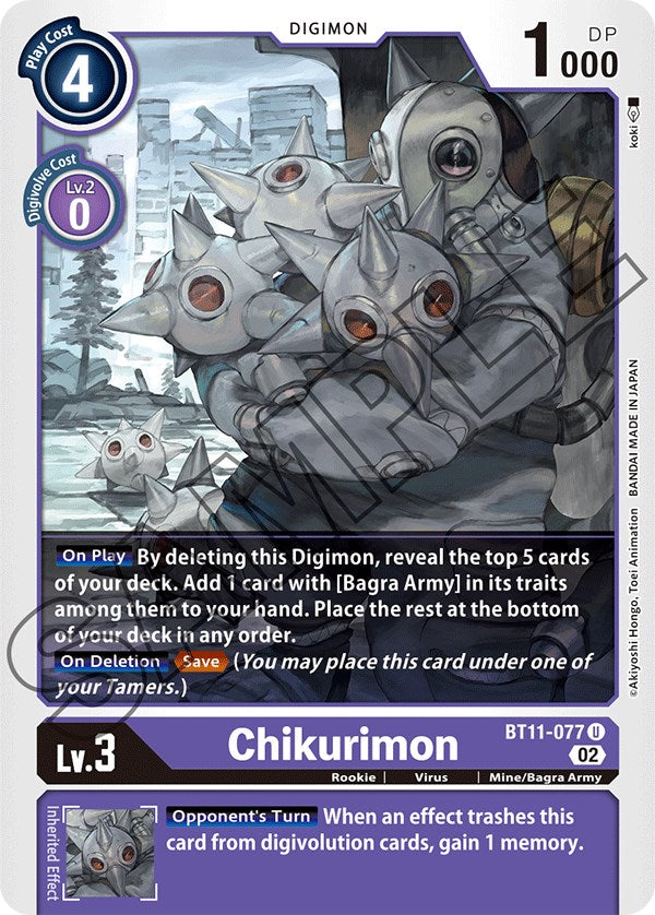 Chikurimon [BT11-077] [Dimensional Phase] | Tables and Towers