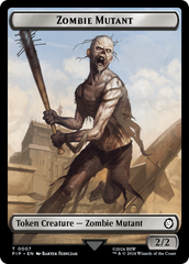 Zombie Mutant // Copy Double-Sided Token [Fallout Tokens] | Tables and Towers