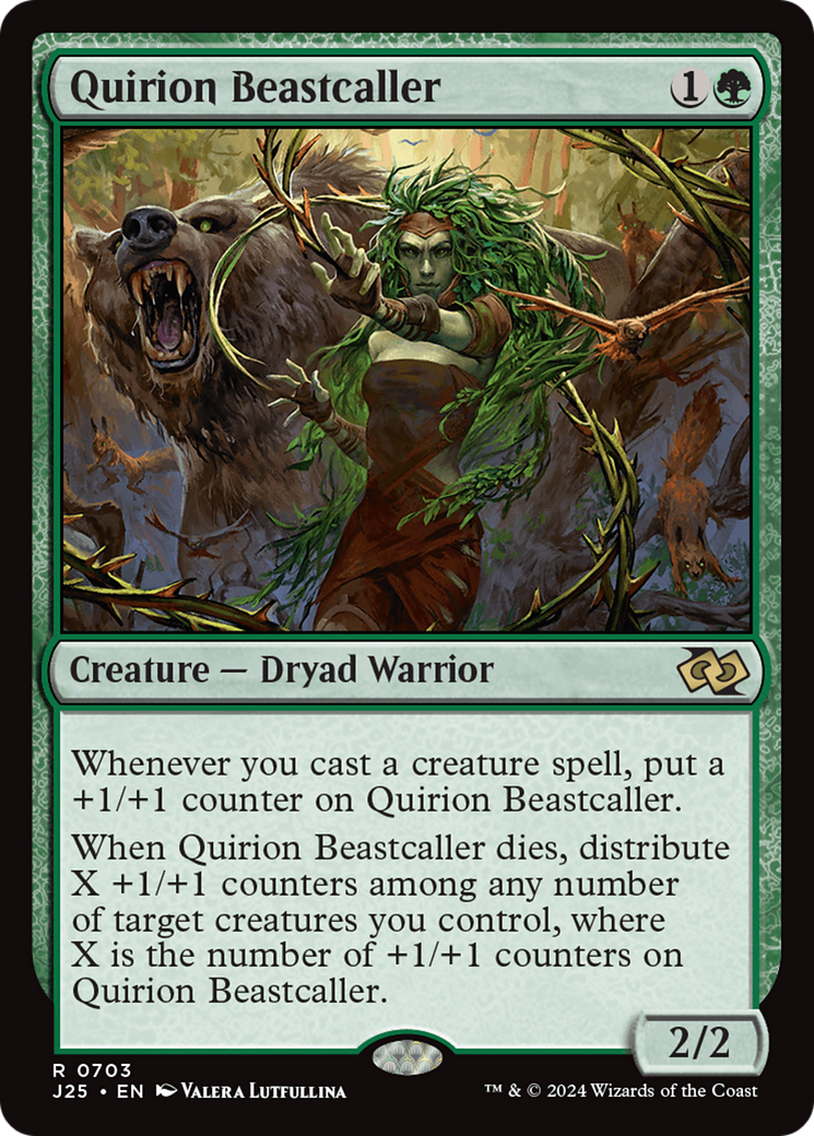 Quirion Beastcaller [Foundations Jumpstart] | Tables and Towers