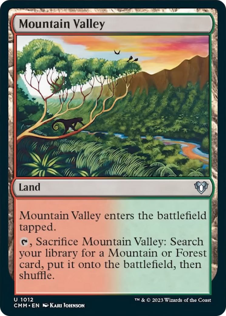 Mountain Valley [Commander Masters] | Tables and Towers