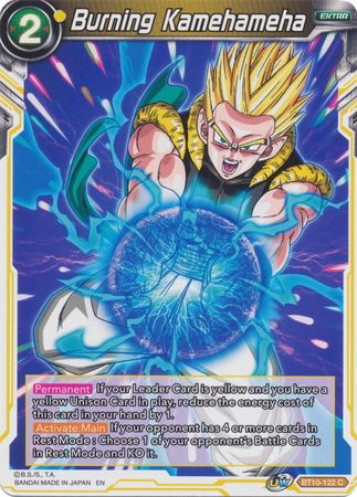 Burning Kamehameha (BT10-122) [Rise of the Unison Warrior 2nd Edition] | Tables and Towers