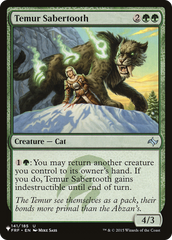 Temur Sabertooth [The List] | Tables and Towers