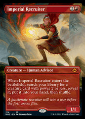 Imperial Recruiter (Borderless Alternate Art) [Modern Horizons 2] | Tables and Towers