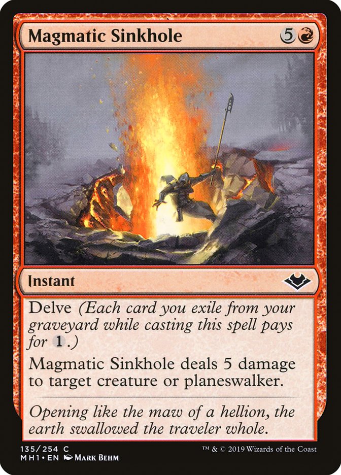 Magmatic Sinkhole [Modern Horizons] | Tables and Towers