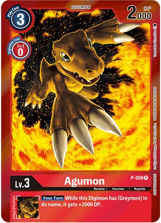 Agumon [P-009] (Gift Box 2022) [Promotional Cards] | Tables and Towers