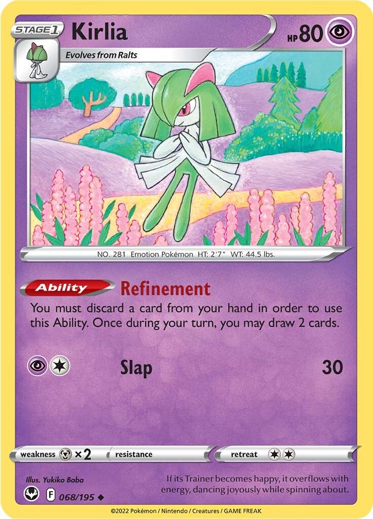 Kirlia (068/195) [Sword & Shield: Silver Tempest] | Tables and Towers