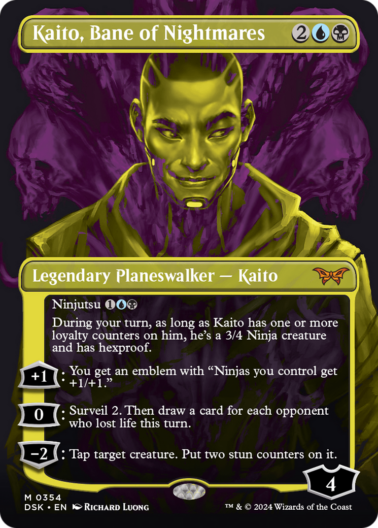 Kaito, Bane of Nightmares (Showcase) [Duskmourn: House of Horror] | Tables and Towers