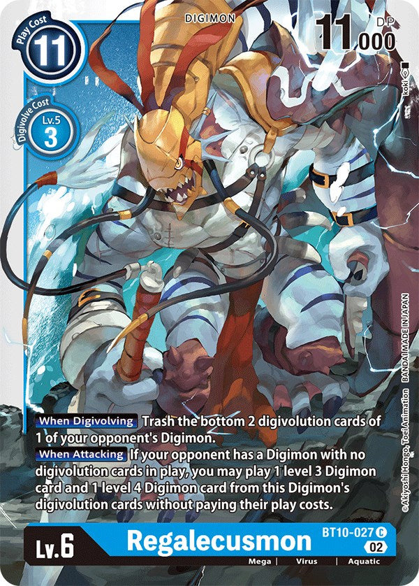 Regalecusmon [BT10-027] [Xros Encounter] | Tables and Towers