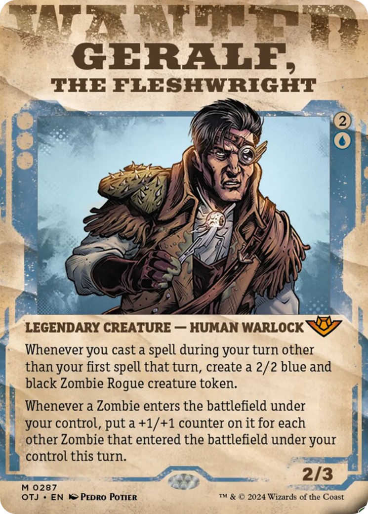 Geralf, the Fleshwright (Showcase) [Outlaws of Thunder Junction] | Tables and Towers