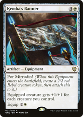 Kemba's Banner [Phyrexia: All Will Be One Commander] | Tables and Towers