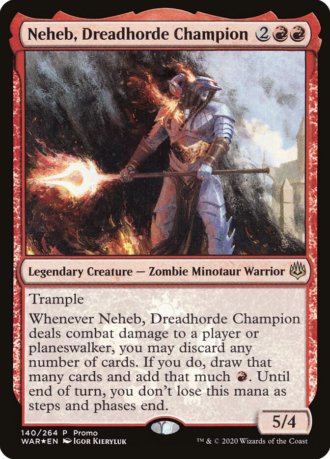 Neheb, Dreadhorde Champion [Resale Promos] | Tables and Towers