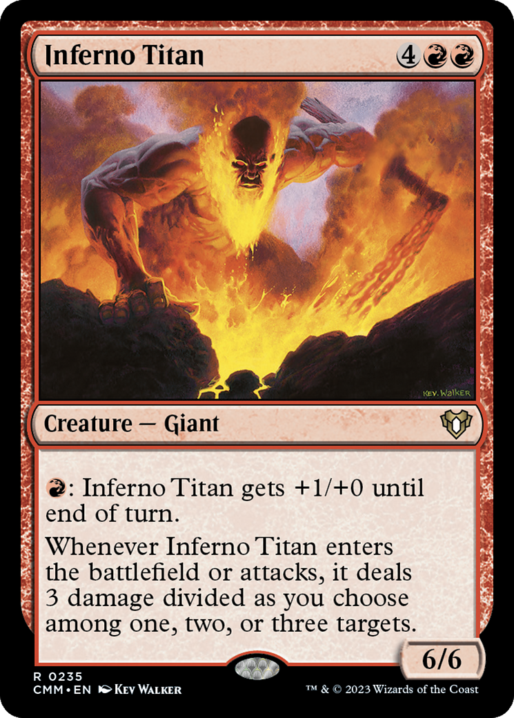 Inferno Titan [Commander Masters] | Tables and Towers