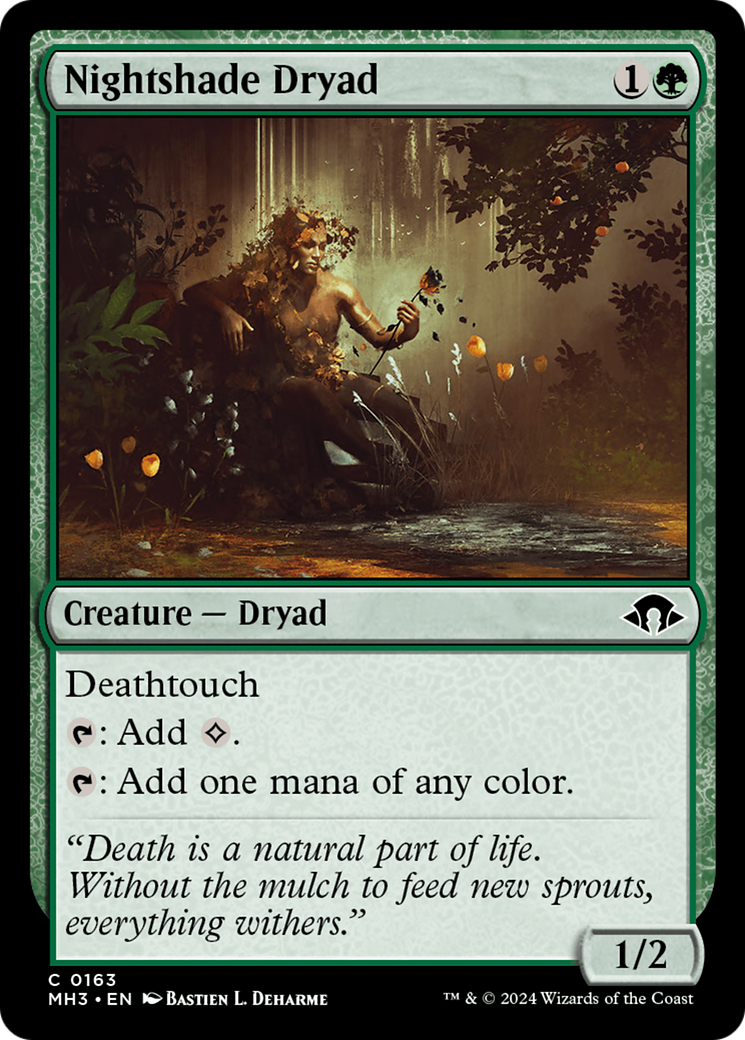 Nightshade Dryad [Modern Horizons 3] | Tables and Towers