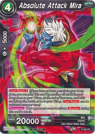 Absolute Attack Mira (P-038) [Promotion Cards] | Tables and Towers