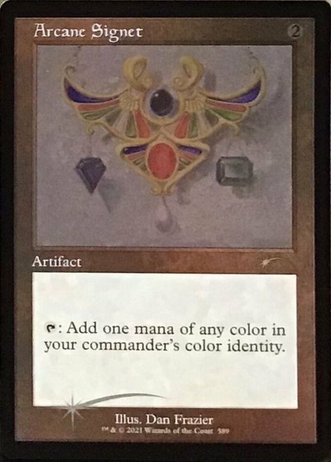 Arcane Signet (Retro) (Foil Etched) [Secret Lair Drop Promos] | Tables and Towers