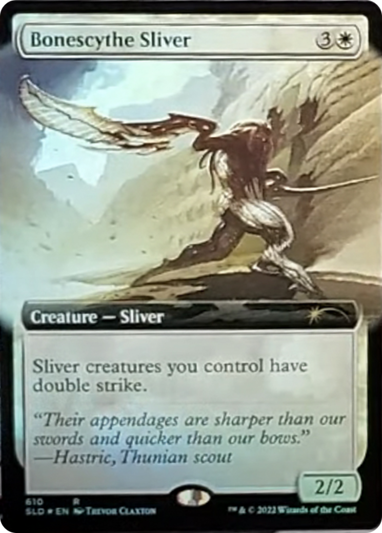 Bonescythe Sliver (Extended Art) [Secret Lair Drop Series] | Tables and Towers