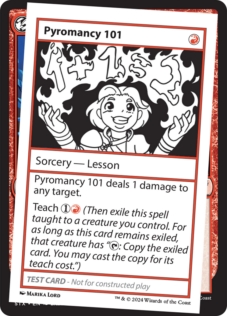 Pyromancy 101 [Mystery Booster 2 Playtest Cards] | Tables and Towers