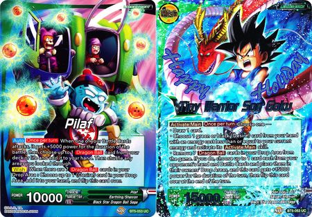 Pilaf // Tiny Warrior Son Goku (Alternative Art) (Gift Box 2018) (BT5-053) [Promotion Cards] | Tables and Towers