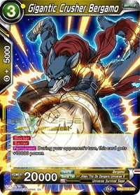 Gigantic Crusher Bergamo (Divine Multiverse Draft Tournament) (DB2-110) [Tournament Promotion Cards] | Tables and Towers