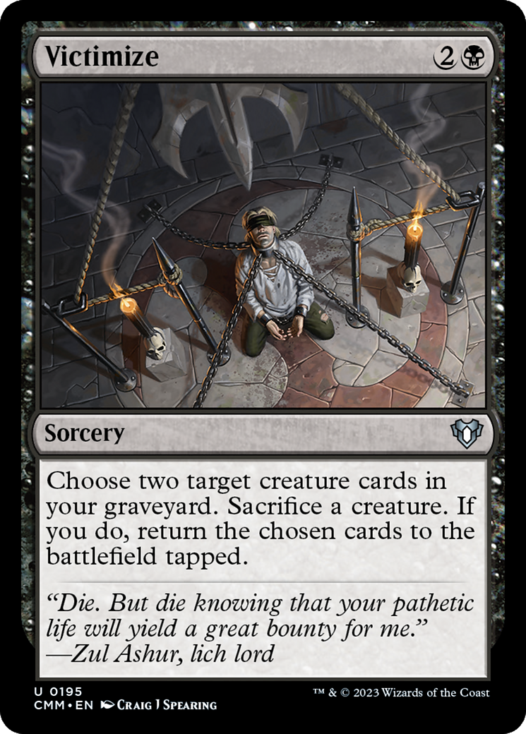 Victimize [Commander Masters] | Tables and Towers