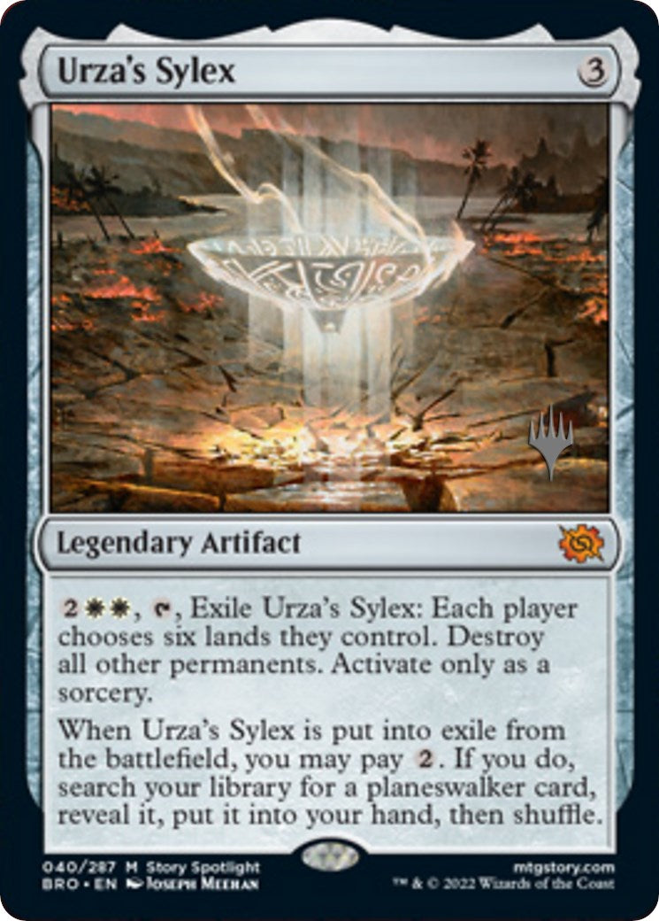 Urza's Sylex (Promo Pack) [The Brothers' War Promos] | Tables and Towers