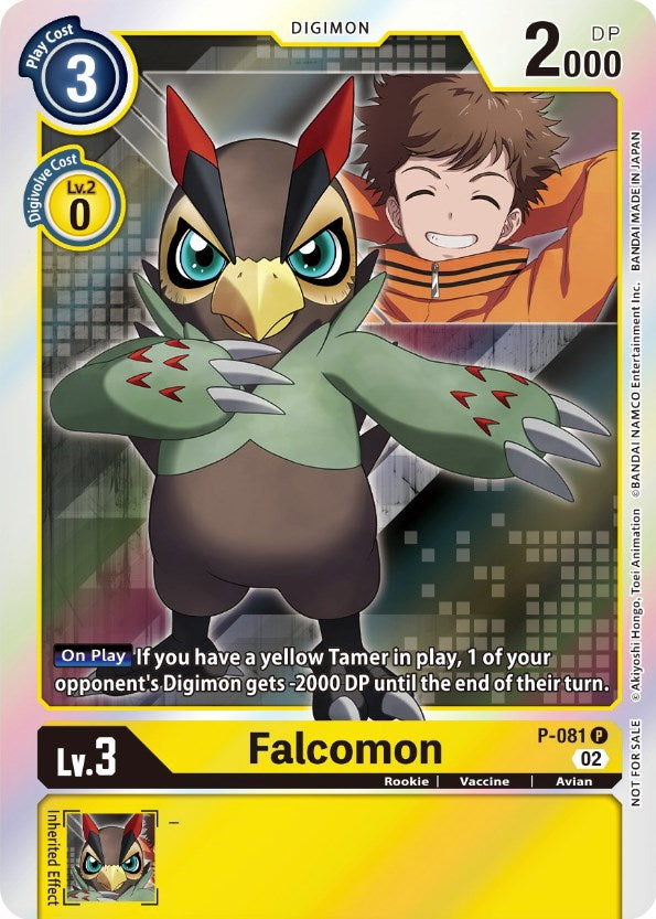 Falcomon [P-081] (Digimon Survive Anime Expo 2022) [Promotional Cards] | Tables and Towers