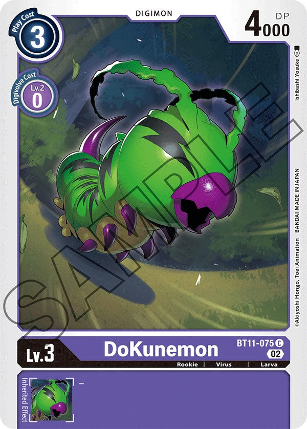 DoKunemon [BT11-075] [Dimensional Phase] | Tables and Towers